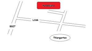 Anfahrt Hundeverein SV-OG-Thiergarten